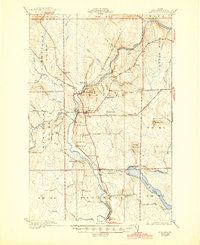 Ashland 1934 topographic map thumbnail
