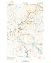 Ashland 1953 topographic map thumbnail