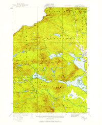 Attean 1925 topographic map thumbnail