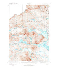 Attean 1923 topographic map thumbnail