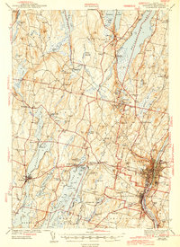 Augusta 1943 topographic map thumbnail