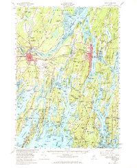 Bath 1957 topographic map thumbnail