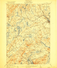 Belfast 1917 topographic map thumbnail