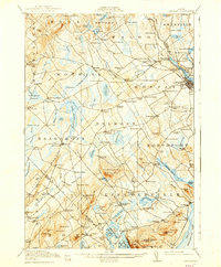 Belfast 1917 topographic map thumbnail