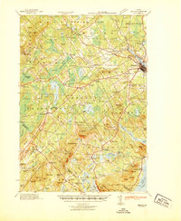Belfast 1941 topographic map thumbnail