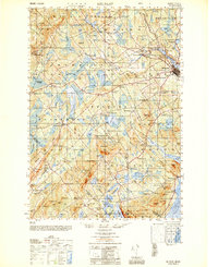 Belfast 1950 topographic map thumbnail