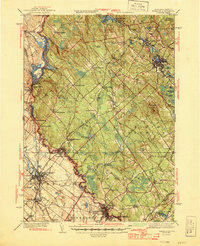 Berwick 1944 topographic map thumbnail