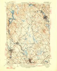 Berwick 1944 topographic map thumbnail