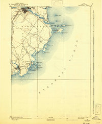Biddeford 1893 topographic map thumbnail