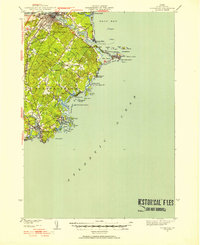 Biddeford 1941 topographic map thumbnail