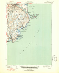 Biddeford 1941 topographic map thumbnail