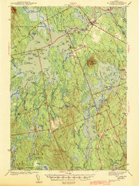 Big Lake 1943 topographic map thumbnail