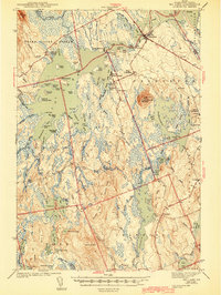 Big Lake 1943 topographic map thumbnail