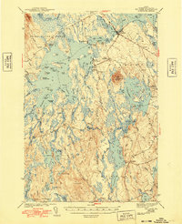 Big Lake 1943 topographic map thumbnail