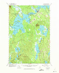 Big Lake 1963 topographic map thumbnail