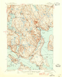 Blue Hill 1944 topographic map thumbnail