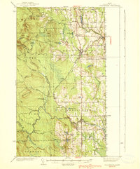 Bridgewater 1938 topographic map thumbnail