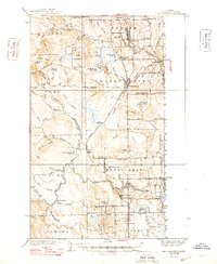 Bridgewater 1938 topographic map thumbnail