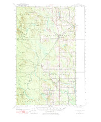 Bridgewater 1951 topographic map thumbnail