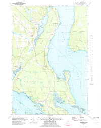 Brooklin 1981 topographic map thumbnail