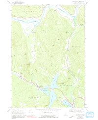Bryant Pond 1967 topographic map thumbnail