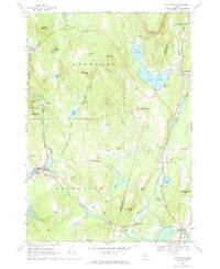 Buckfield 1967 topographic map thumbnail