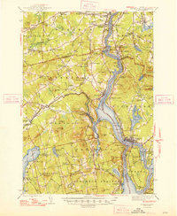 Bucksport 1948 topographic map preview