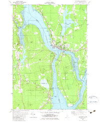 Bucksport 1982 topographic map thumbnail