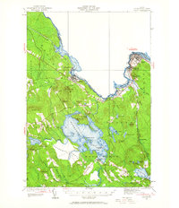 Calais 1929 topographic map thumbnail