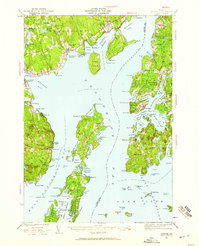 Castine 1941 topographic map thumbnail
