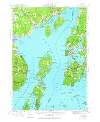 Castine 1941 topographic map thumbnail
