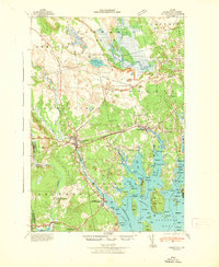 Cherryfield 1942 topographic map preview