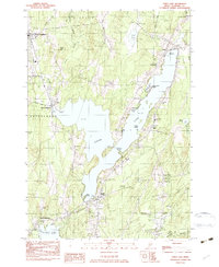 China Lake 1983 topographic map thumbnail