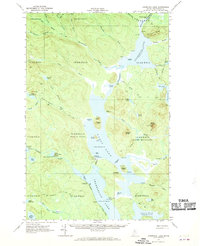 Churchill Lake 1962 topographic map thumbnail