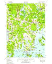 Columbia Falls 1941 topographic map thumbnail