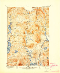 Cupsuptic 1934 topographic map thumbnail