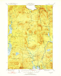 Cupsuptic 1931 topographic map thumbnail