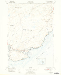 Cutler 1951 topographic map preview