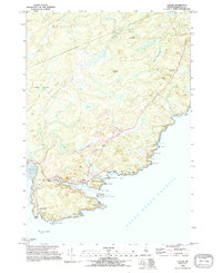 Cutler 1993 topographic map thumbnail