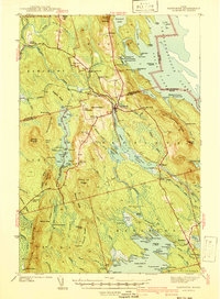 Danforth 1941 topographic map thumbnail