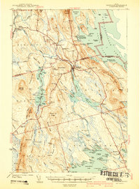 Danforth 1941 topographic map thumbnail