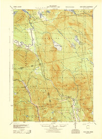 Dead River 1944 topographic map thumbnail