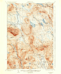 Dead River 1928 topographic map thumbnail