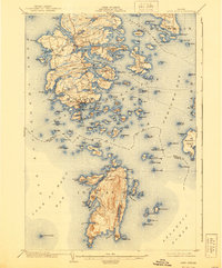 Deer Isle 1904 topographic map thumbnail