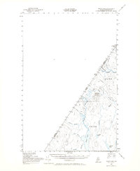 Depot Lake 1955 topographic map thumbnail