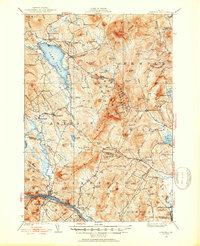 Dixfield 1926 topographic map thumbnail