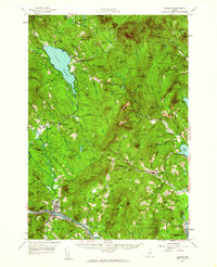 Dixfield 1956 topographic map thumbnail
