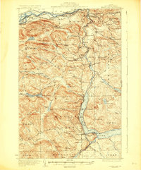 Eagle Lake 1931 topographic map preview