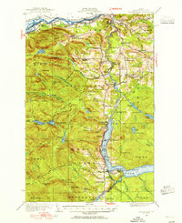 Eagle Lake 1928 topographic map thumbnail