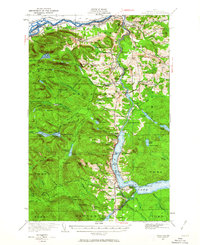 Eagle Lake 1928 topographic map thumbnail